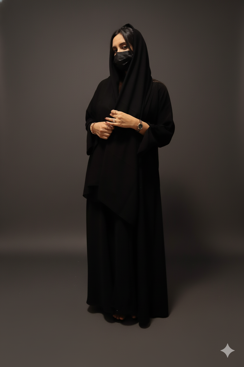 ZALÉ Classic Black Abaya
