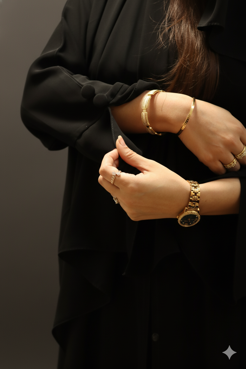 ZALÉ Classic Black Abaya